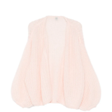 Pink cardigan,  full view