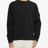 Black hoodie, full body view
