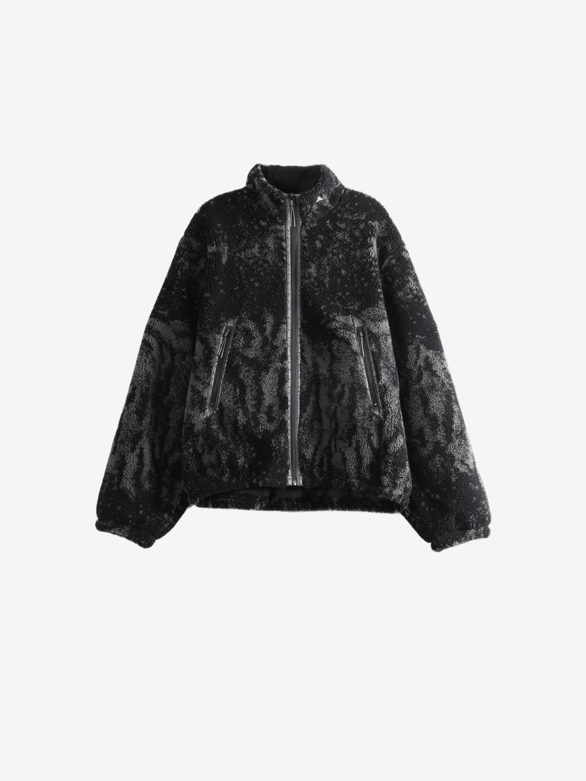 Black jacket, front view