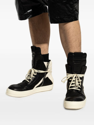 RICK OWENS - Men Leather Geobaskets