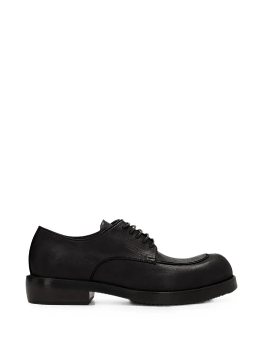 Black shoes, side view