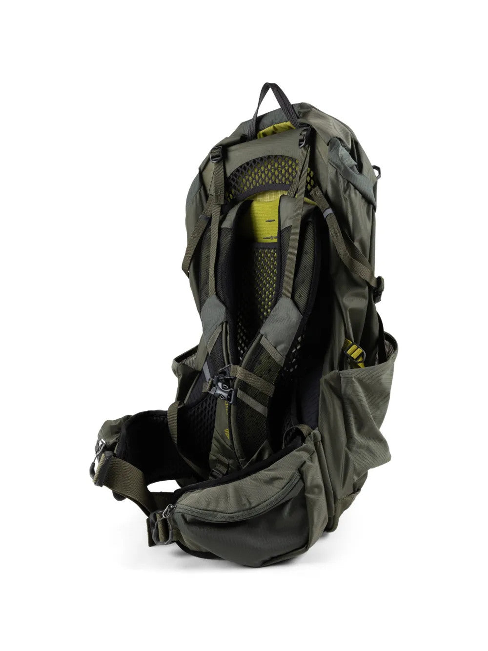 Green bag, front view