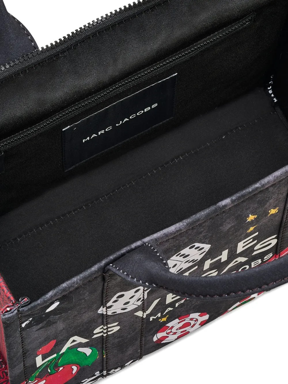 Close up of black bags, showing texture of the cotton fabric