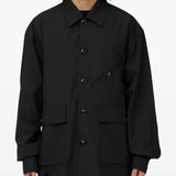 Black jacket, front view