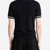 Black hoodie, full body view