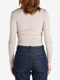 ANN DEMEULEMEESTER - Women Kati Cropped Sweater