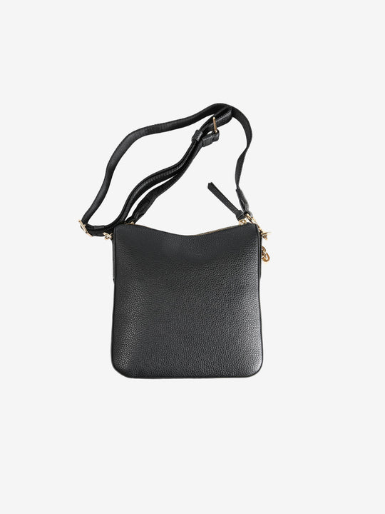 Black bag, back view