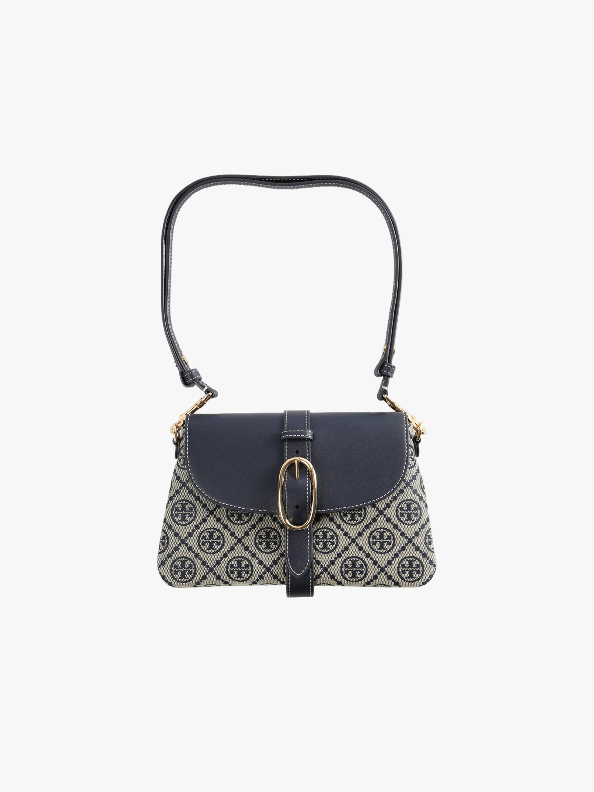 Navy bags, front view