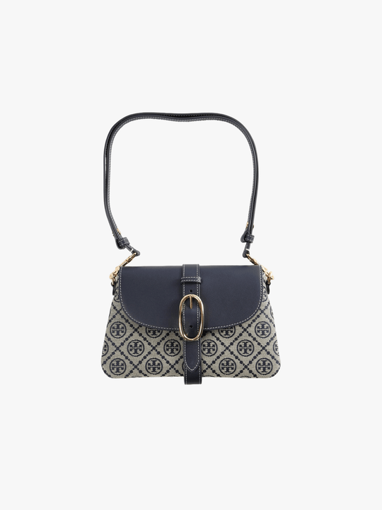 Navy bags, front view