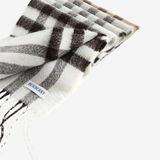 White scarf, front view