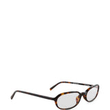 Brown eyewear, front view
