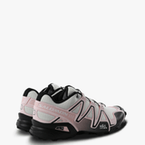 Pink shoes, back view