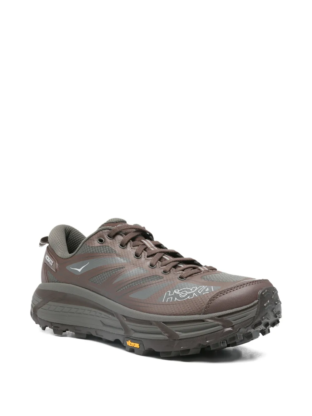 Grey shoes, front view