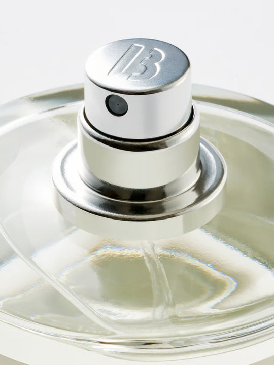 Close up of perfume, showing texture of the limonene ingredients