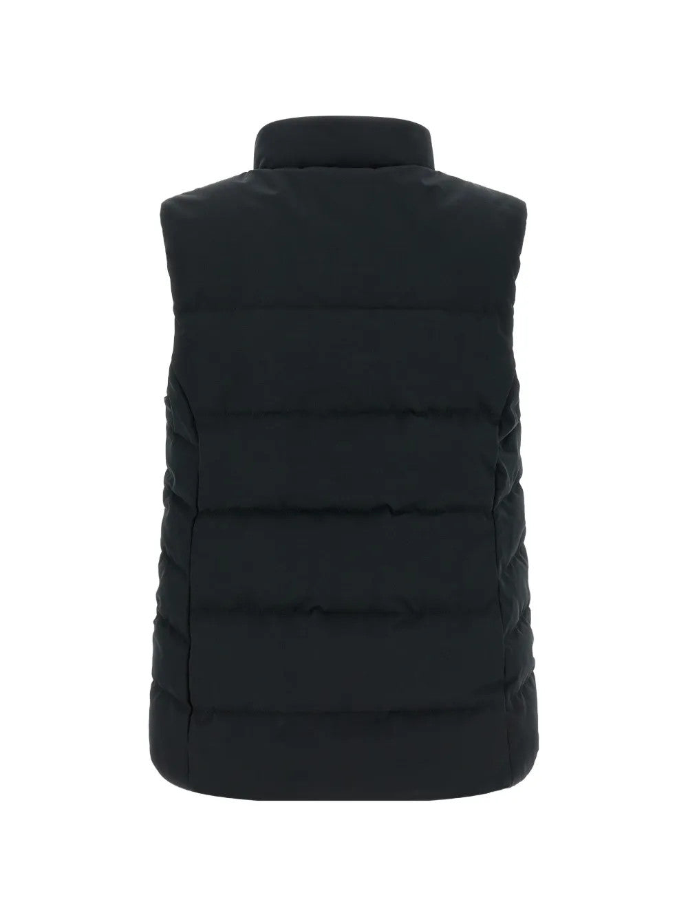 Black jacket, back view