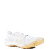White shoes, side view