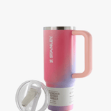 Pink product, front view
