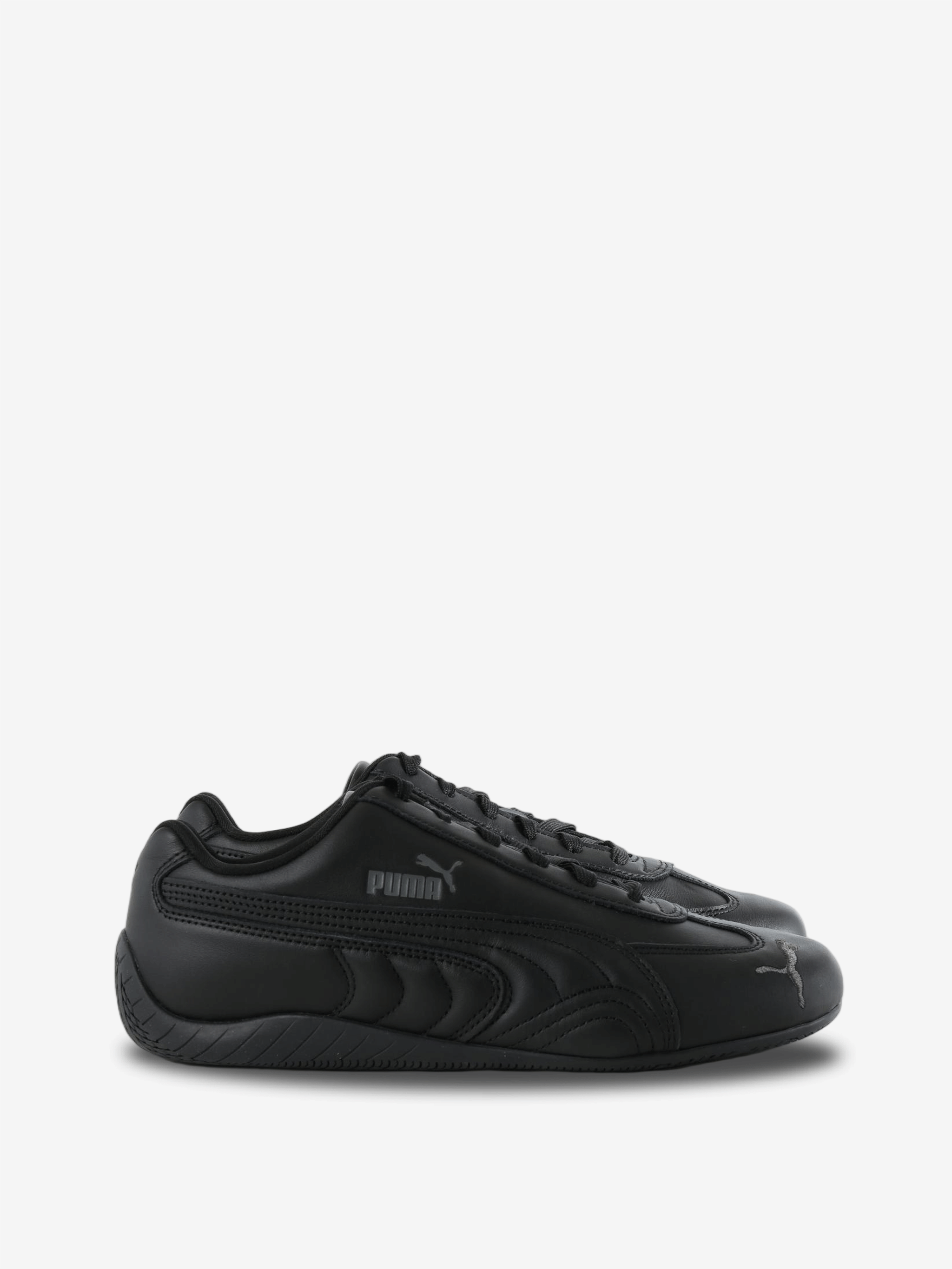 Black shoes, side view
