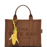 yellow bag charm, front view