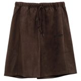 Brown shorts,front view