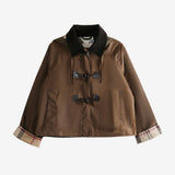 Brown jacket, front view