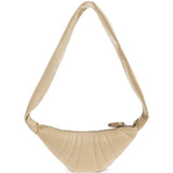 Tan bag, front view