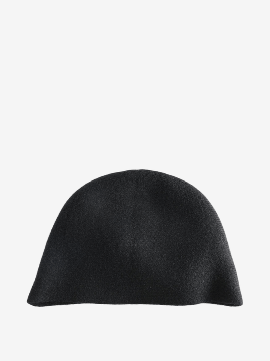 Black hat, front view