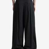 Black pants, full body view
