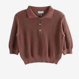 Brown shirt, front view