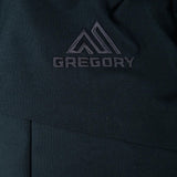 Close up of Navy bag, showing texture of the 100% nylon fabric