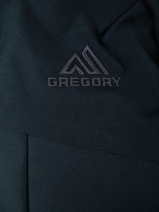 Close up of Navy bag, showing texture of the 100% nylon fabric
