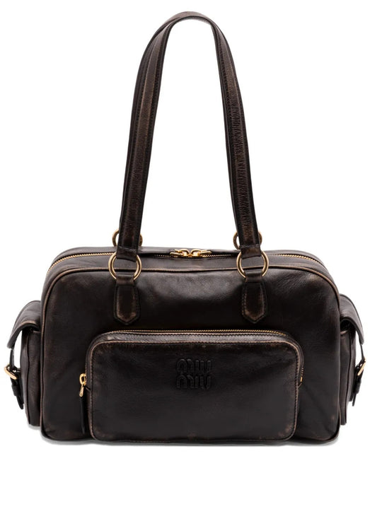 Brown bag, front view