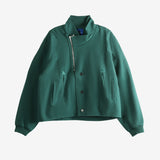 Green jacket,front view