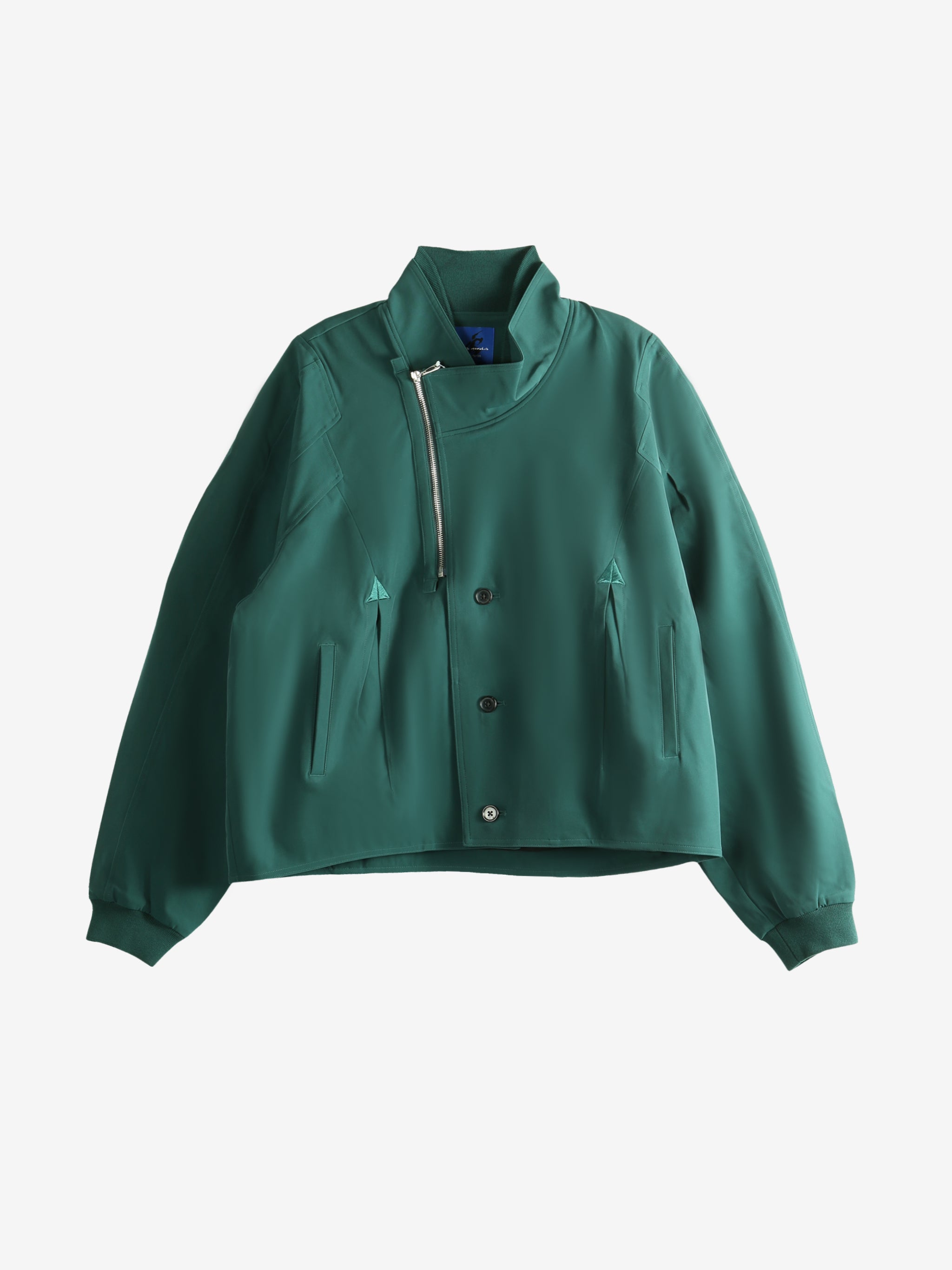Green jacket,front view