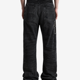 Black jeans, full body view