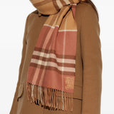 Brown scarf, front view