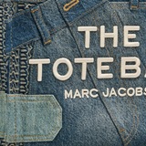MARC JACOBS - Women The Medium Deconstructed Denim Tote Bag