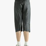 Grey shorts, back view