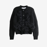 Black knitwear, front view
