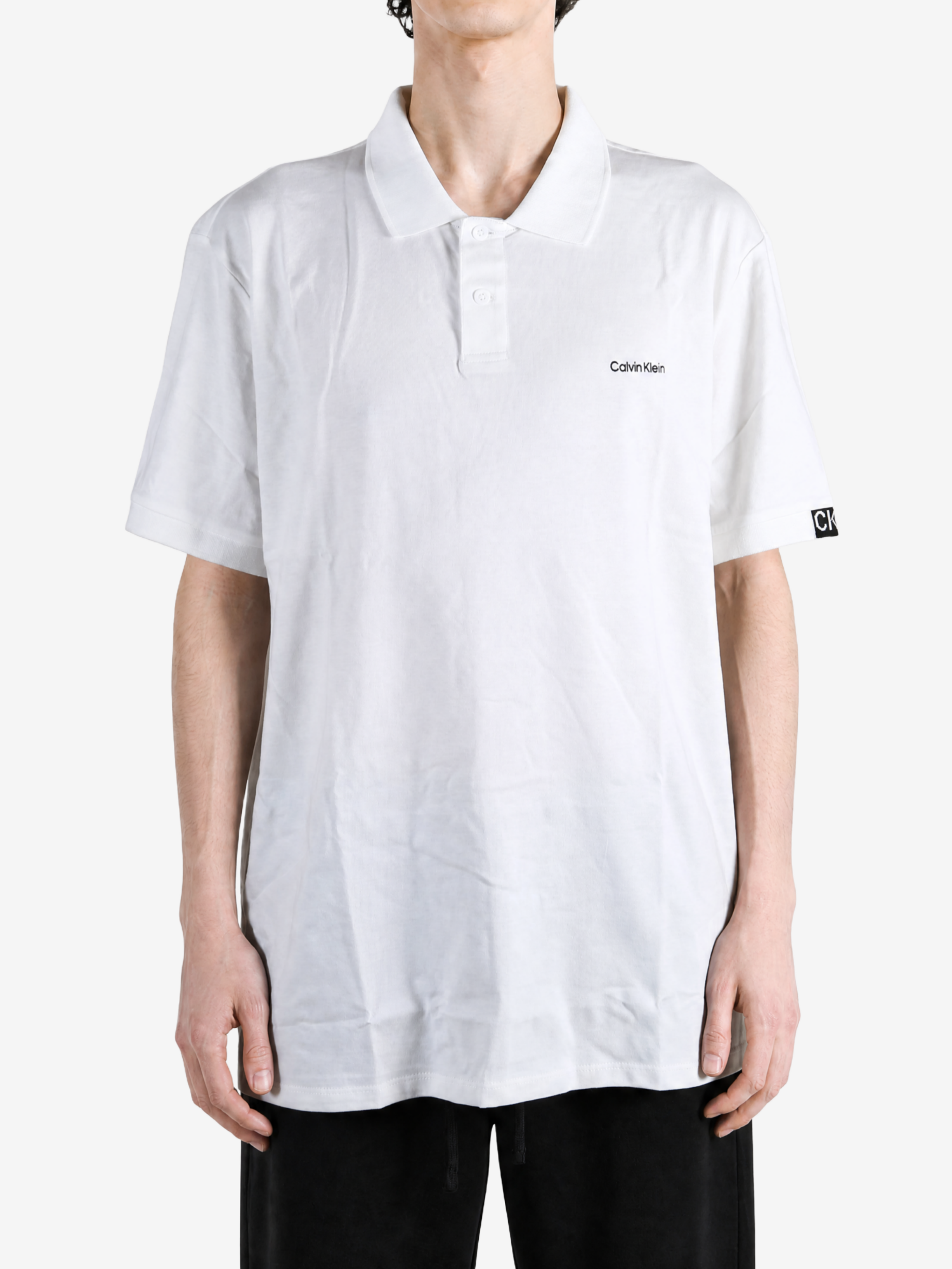 White shirt, full body view