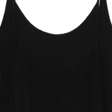 Close up of, black shirts showing texture of the silk fabric