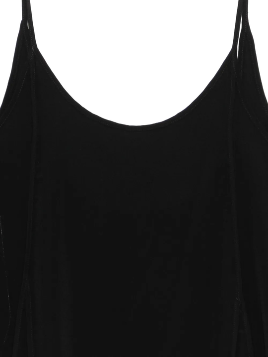 Close up of, black shirts showing texture of the silk fabric