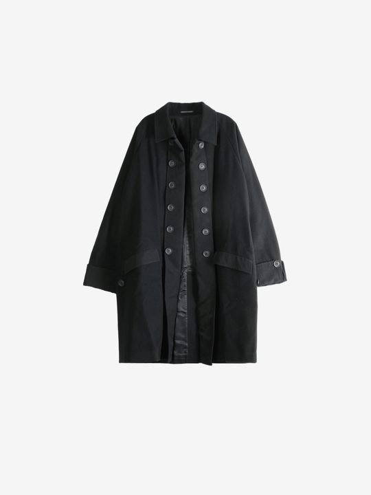 Black jacket, front view