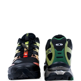Black sneaker, front view