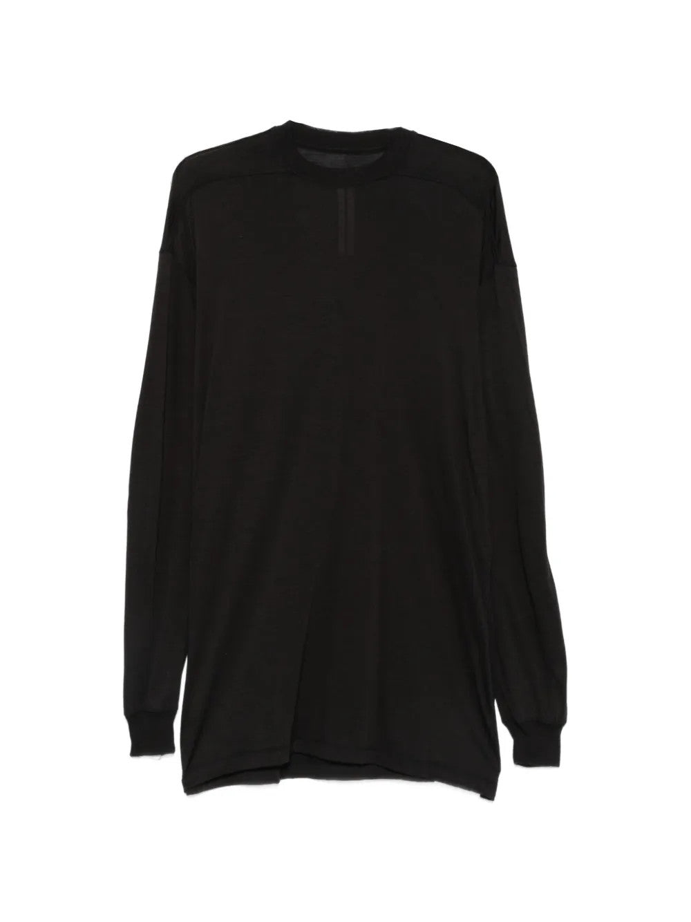 Black t-shirt, front view