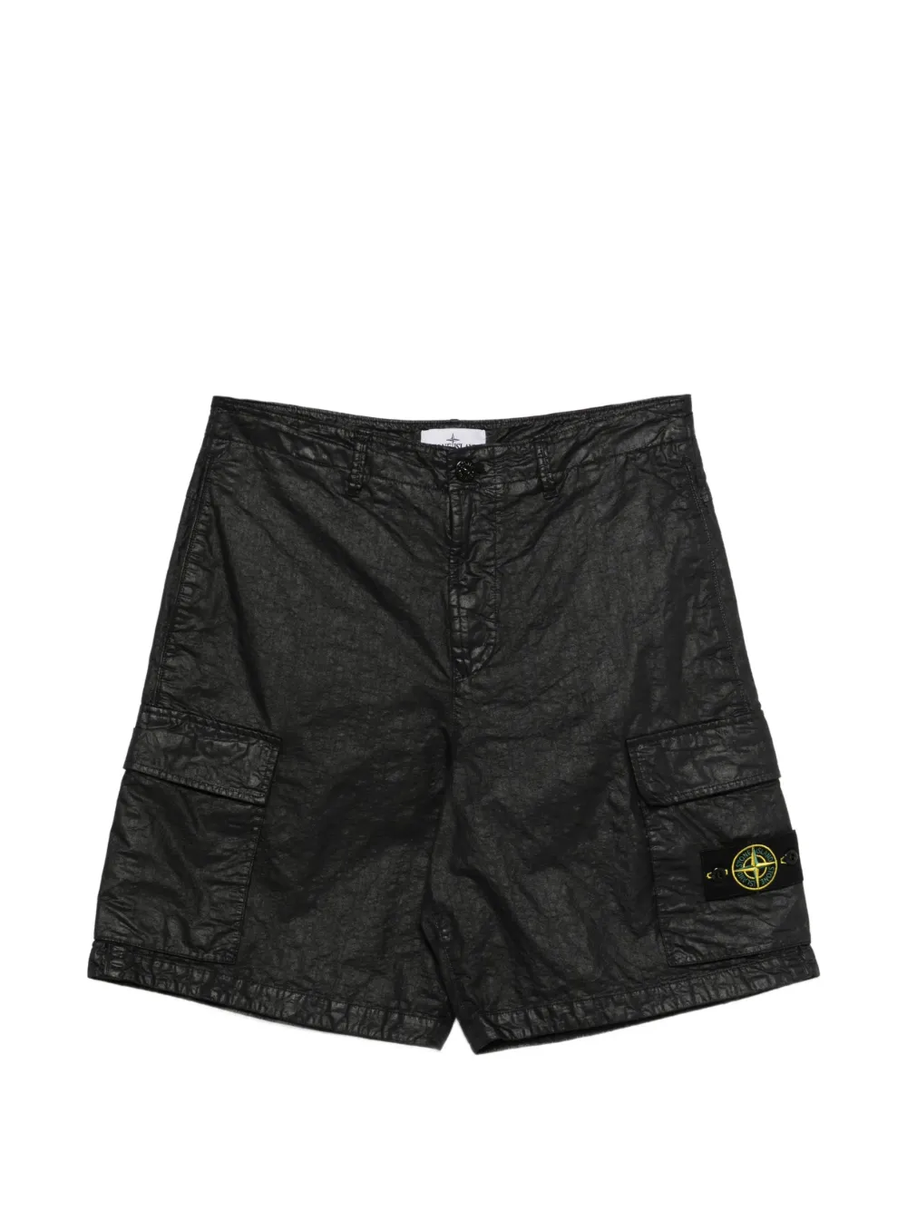 Black shorts, front veiw