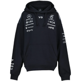 Black sweats-hoodies, front view