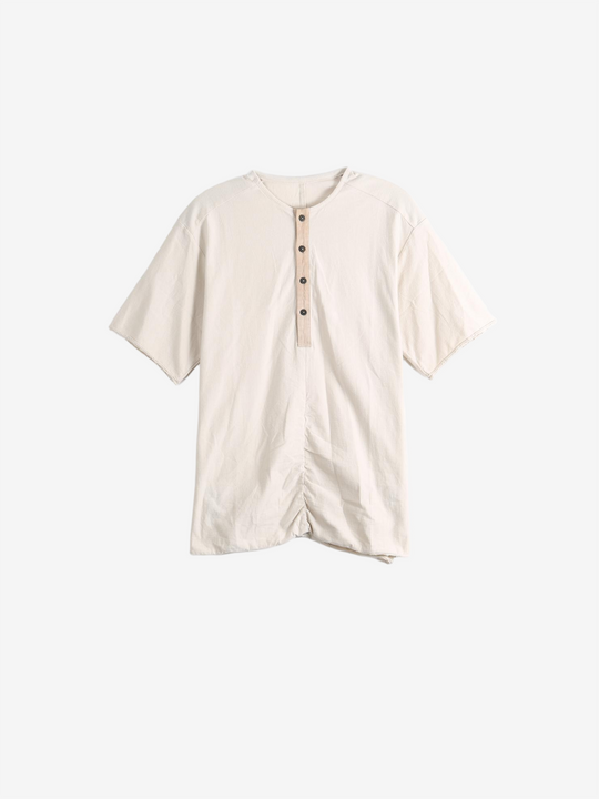Tan t-shirt, front view