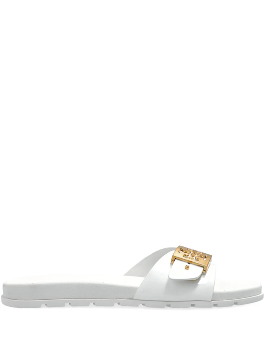 White sandals, side view