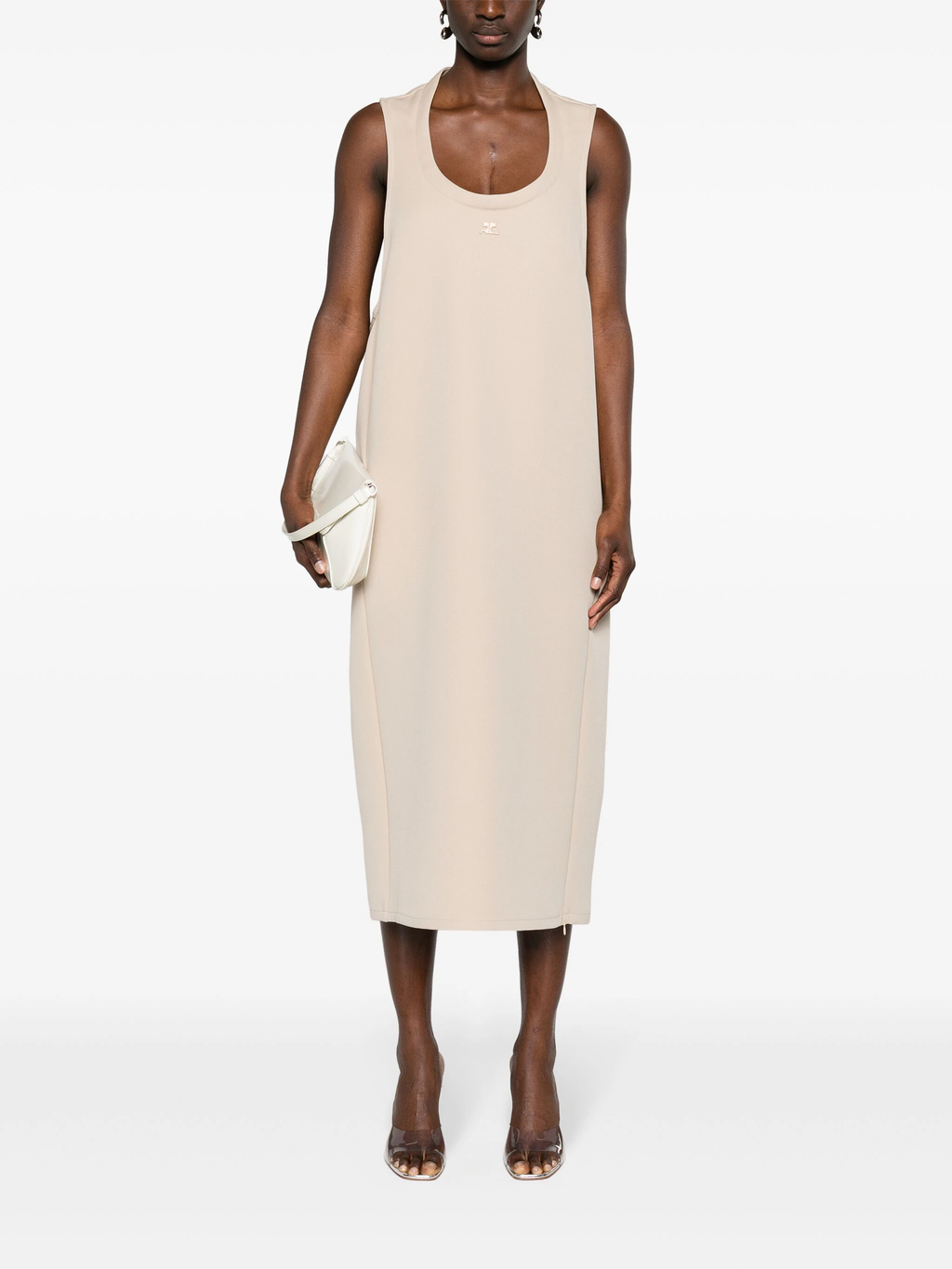 COURRÈGES - Women Holistic Twill Long Dress